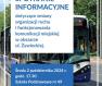 Informacja w sprawie trasy powrotnej autobusu linii 151